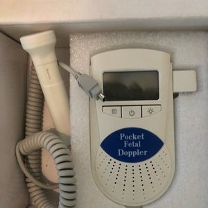 Pocket fetal heart Doppler